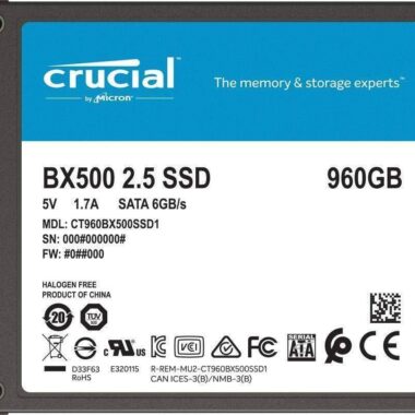 هارد تخزين كروشال 960 قيقا SSD BX500-555