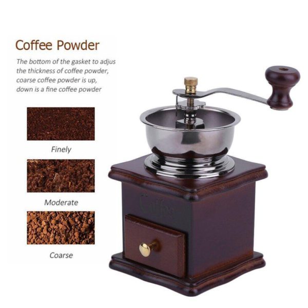 مطحنة قهوة خشبية-522