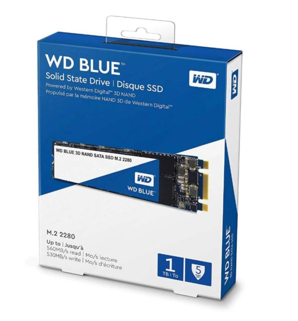 هارد WD SATA SSD M.2 حجم 1 تيرا 2280-1272