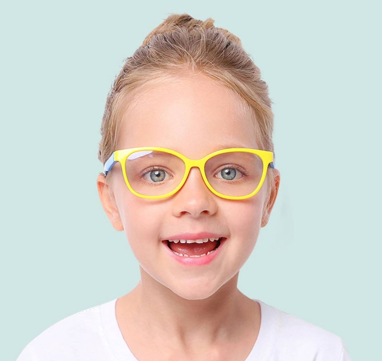 نظارة أطفال واقية من الإشعة فوق البنفسجية والضوء الأزرق للإستخدام مع الكمبيوتر-0