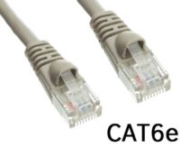 كيبل تمديد شبكة CAT6e للإنترنت والهاتف بطول 20 متر-0