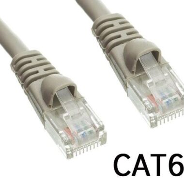 كيبل تمديد شبكة CAT6e للإنترنت والهاتف بطول 25 متر-0