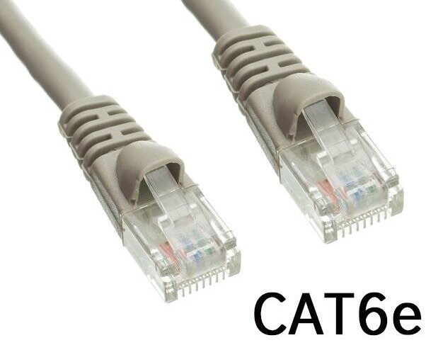 كيبل تمديد شبكة CAT6e للإنترنت والهاتف بطول 25 متر-0