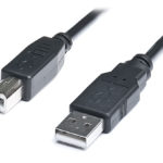 كيبل USB AM/BM للطابعات والماسحات الضوئية-0