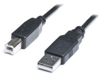 كيبل USB AM/BM للطابعات والماسحات الضوئية-0