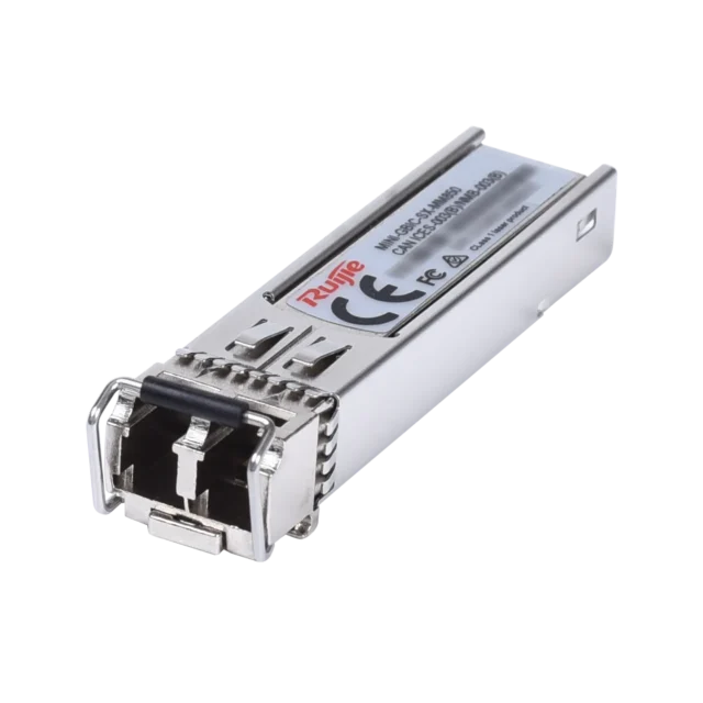 منفذ ألياف نظام مزدوج SFP LC Multi Mode 1G Fiber Transceiver Modular